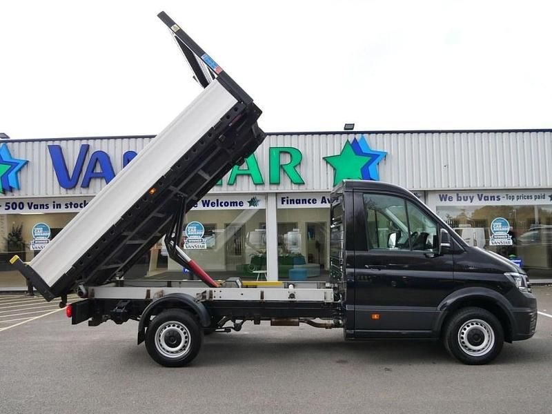 Used VW Crafter 140 HP (102 kW) 2022 Black Van