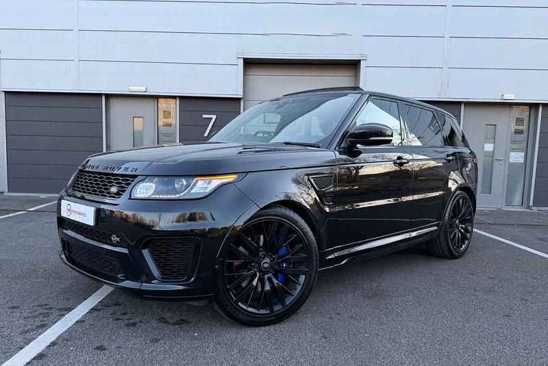 Usado Land Rover Range Rover Sport SVR 2017 Preto SUV