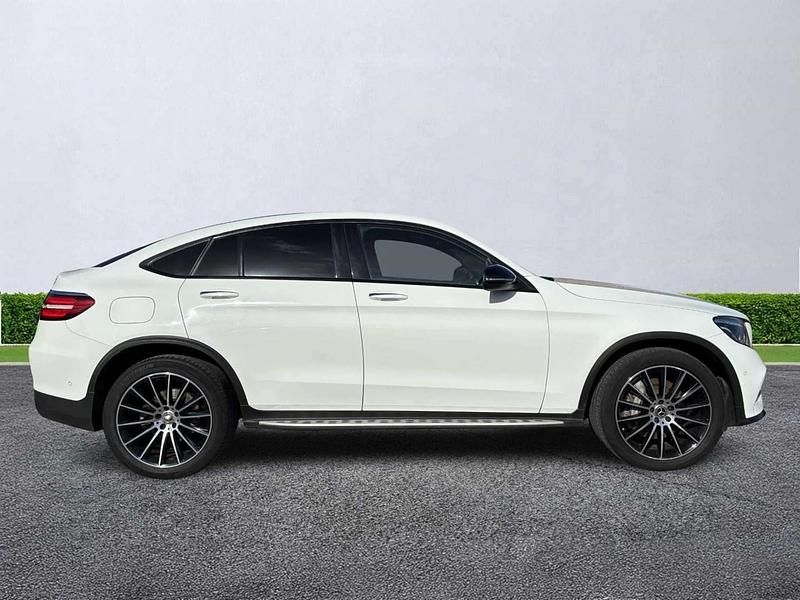 Used Mercedes GLC250 AMG Line Premium 2018 White Coupe