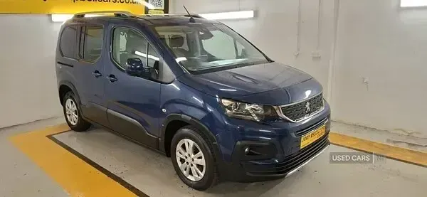 Used Peugeot Rifter Allure 131 HP (96 kW) 2021 Blue MPV