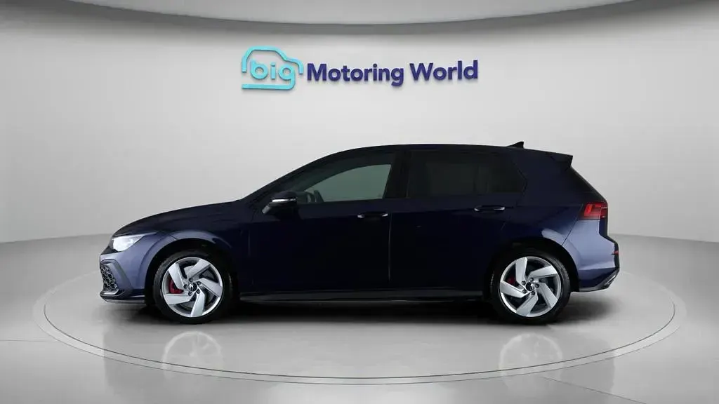 Used VW Golf VII GTE 245 HP (180 kW) 2021 Blue Hatchback