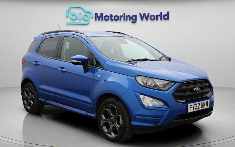 Used Ford Ecosport ST-Line 125 HP (91 kW) 2022 Blue SUV