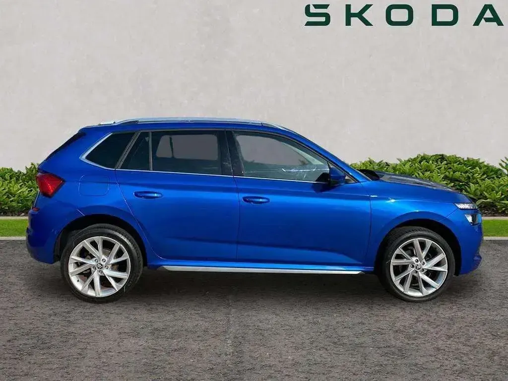 Used Skoda Kamiq SE L Executive 108 HP (79 kW) 2023 Blue SUV