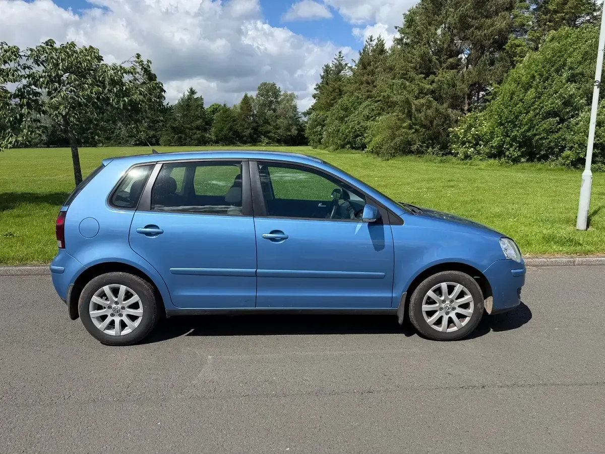 Used VW Polo SE 80 HP (58 kW) 2007 Blue Hatchback