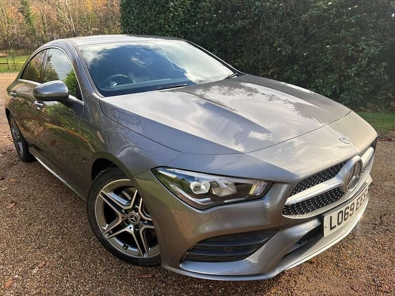 Grey Used 2019 Mercedes CLA200 AMG line Coupe | £17,888 (Fair price) - Image 1/4