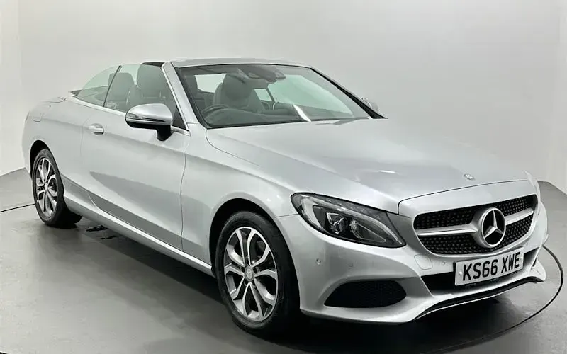 Used Mercedes C220 170 HP (125 kW) 2017 Cabriolet