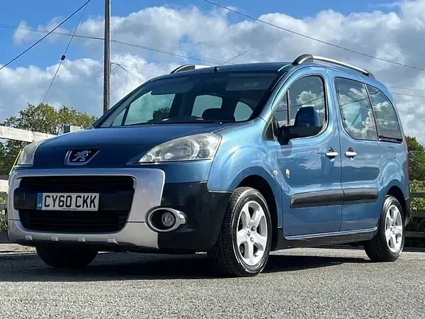 Used Peugeot Partner Tepee Outdoor 2010 Blue MPV