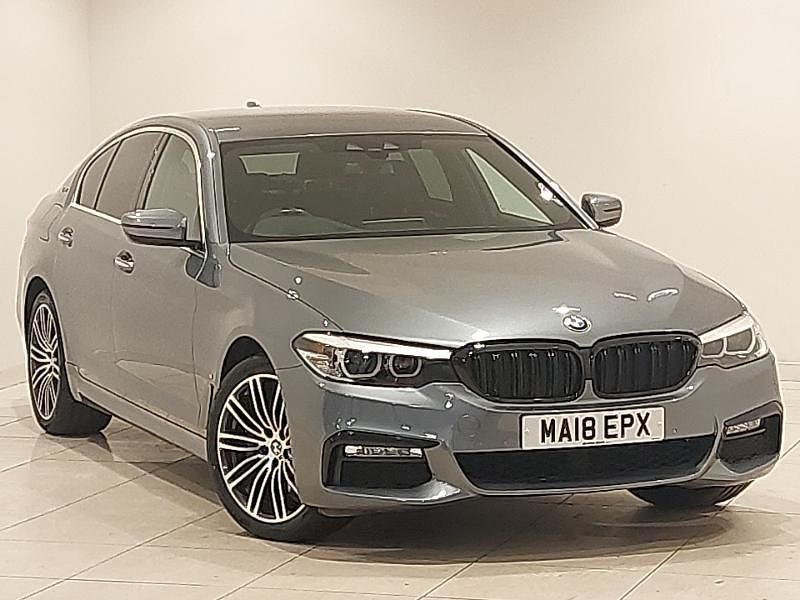 Grey Used 2018 BMW 530e M Sport Sedan | £14,998 (Fair price) - Image 1/4