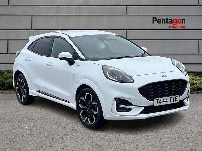 White Used 2023 Ford Puma ST-Line X SUV | £18,495 (A bit pricey) - Image 1/4