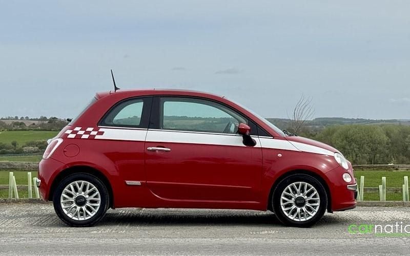 Usado Fiat 500 Lounge 69 CV (50 kW) 2014 Rojo Utilitario