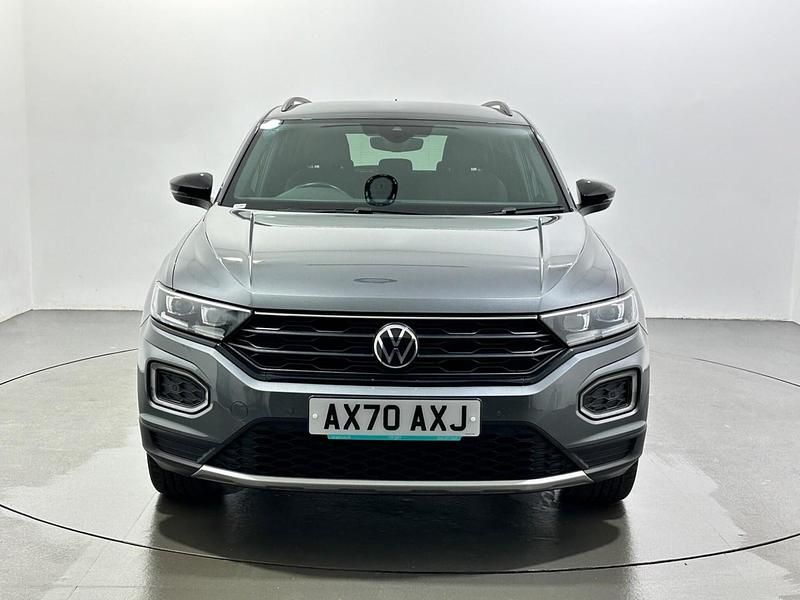 Used VW T-Roc Black Edition 110 HP (80 kW) 2021 Grey SUV