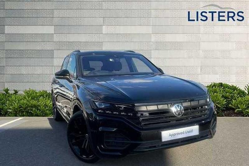 Black Used 2023 VW Touareg Black Edition SUV | £46,961 (Fair price) - Image 1/4