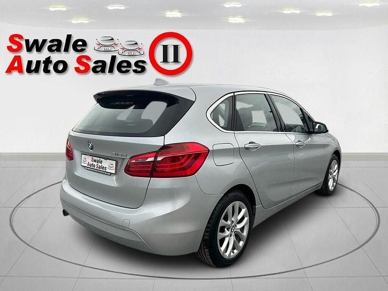 Used BMW 218 Luxury Line 150 HP (110 kW) 2016 Silver Hatchback
