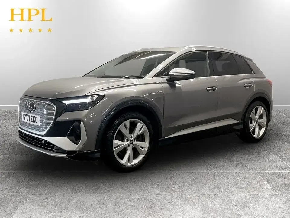 Used Audi Q4 e-tron S-Line 219 kW (299 HP) 2022 Grey SUV
