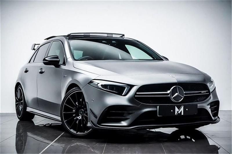 Grey Used 2020 Mercedes A35 AMG Premium Plus Hatchback | £30,995 (A bit pricey) - Image 1/4