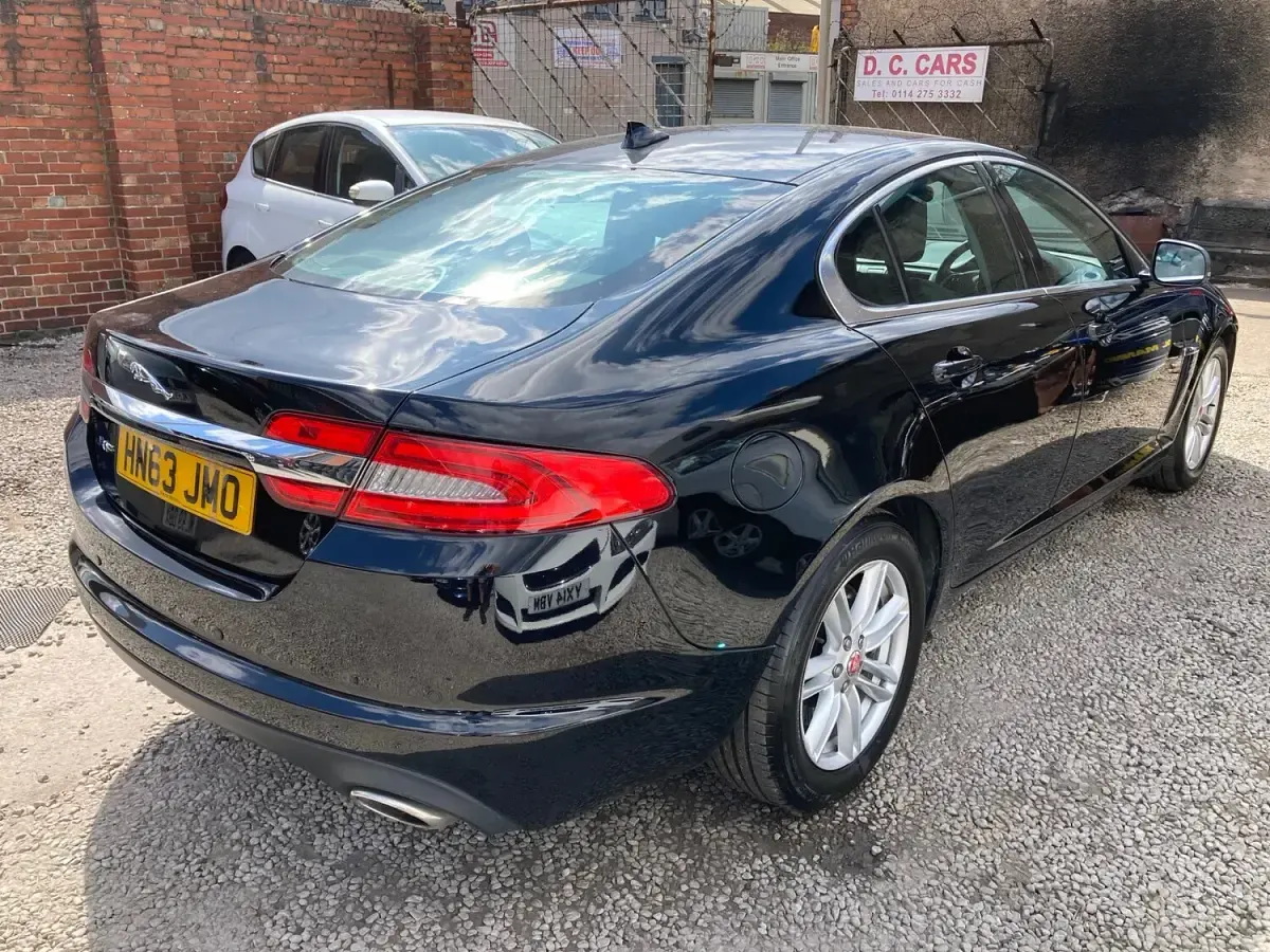 Used Jaguar XF Luxury 2014 Black Sedan