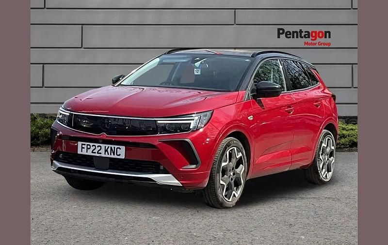 Used Vauxhall Grandland X Ultimate 128 HP (94 kW) 2022 Red SUV