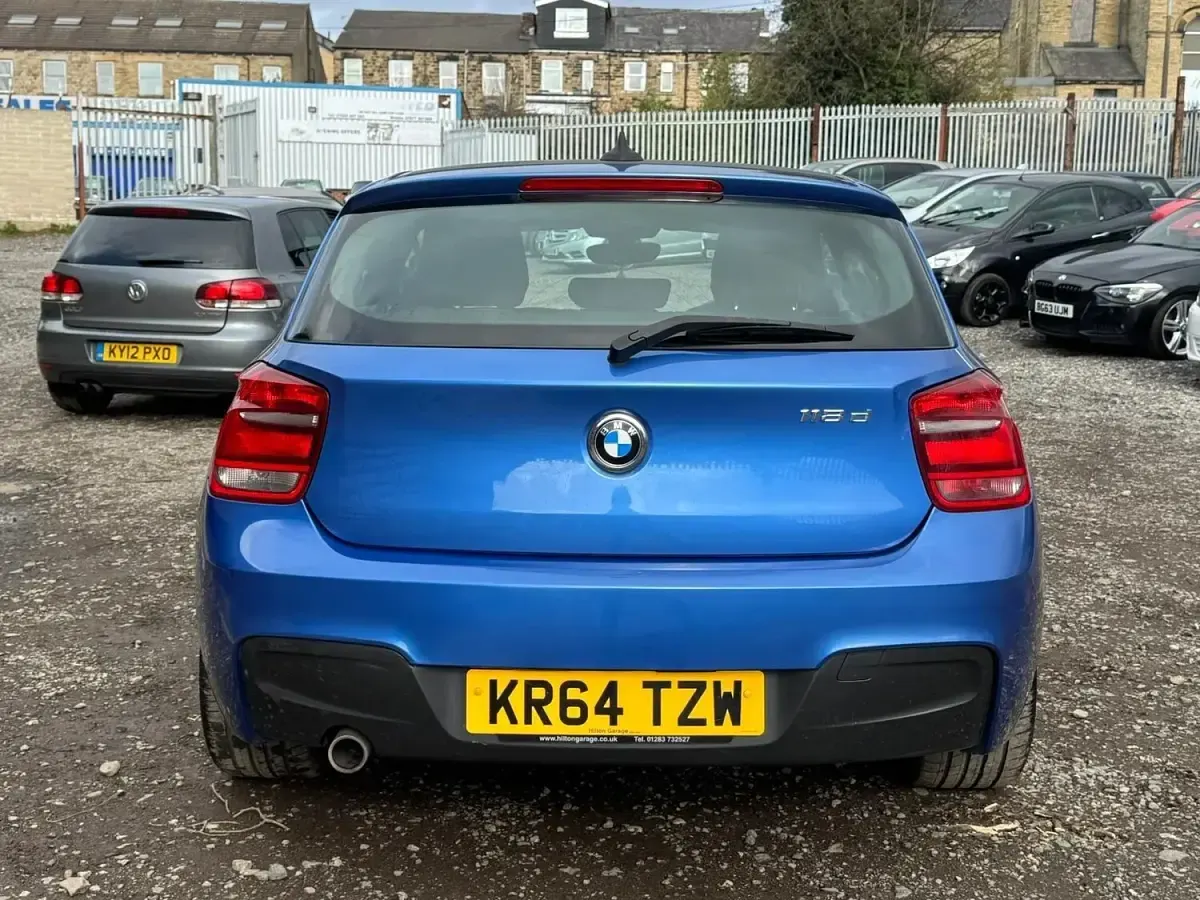 Used BMW 118 M Sport 2015 Blue Hatchback
