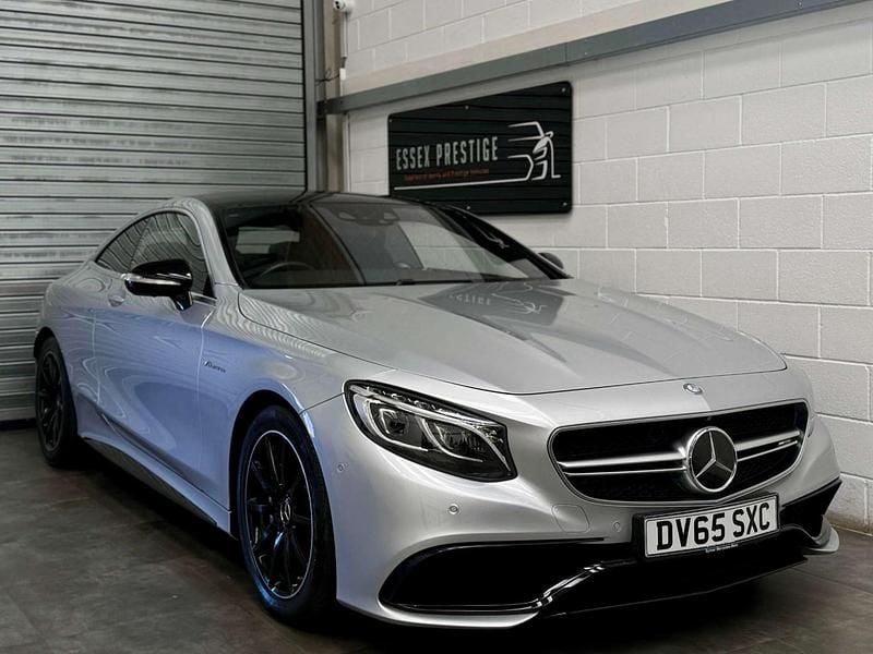 Silver Used 2015 Mercedes S63 AMG Coupe | £32,989 (Fair price) - Image 1/4