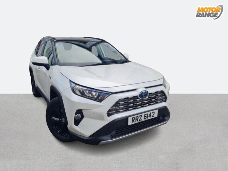 White Used 2020 Toyota RAV4 Hybrid Design SUV | £22,895 (Fair price) - Image 1/1