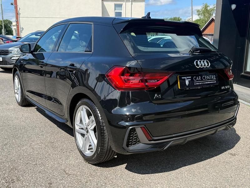 Used Audi A1 Sportback S-Line 95 HP (69 kW) 2022 Black Hatchback