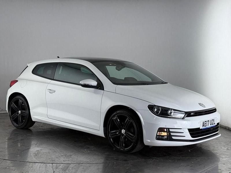 White Used 2017 VW Scirocco R-line Coupe | £15,750 (Fair price) - Image 1/3