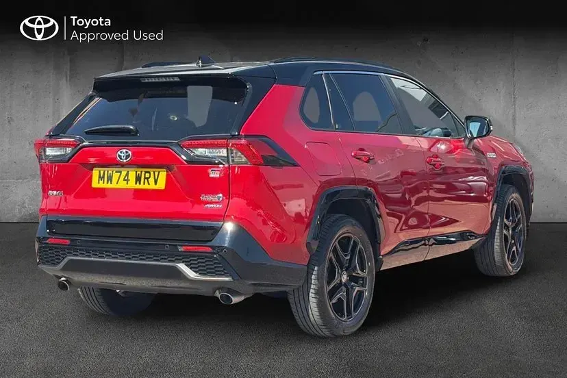 Used Toyota RAV4 Hybrid Sport 306 HP (225 kW) 2024 Scarlet flare with black roof SUV