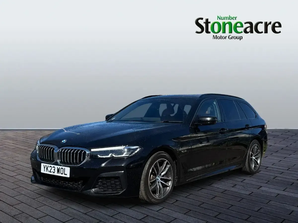 Used BMW 530e M Sport 292 HP (214 kW) 2023 Black Estate