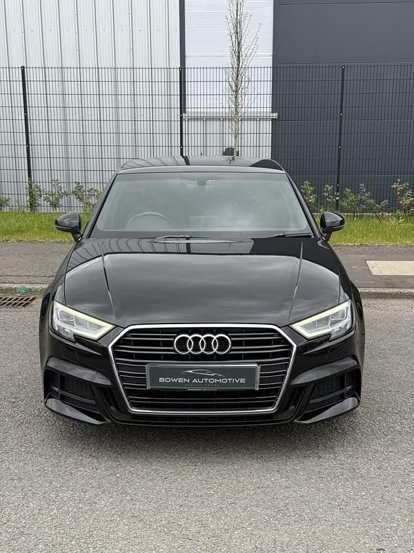 Used Audi A3 S-Line 2020 Black Sedan
