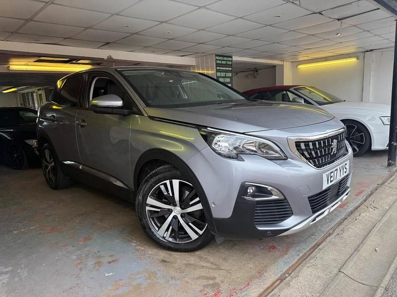 Grey Used 2017 Peugeot 3008 Allure Hatchback | £9,990 (Fair price) - Image 1/4
