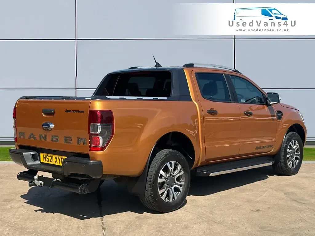 Used Ford Ranger Wildtrack 213 HP (156 kW) 2021 Orange Pickup