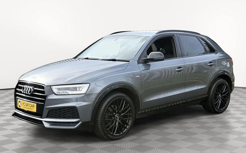 Used Audi Q3 Black Edition 150 HP (110 kW) 2017 Grey SUV