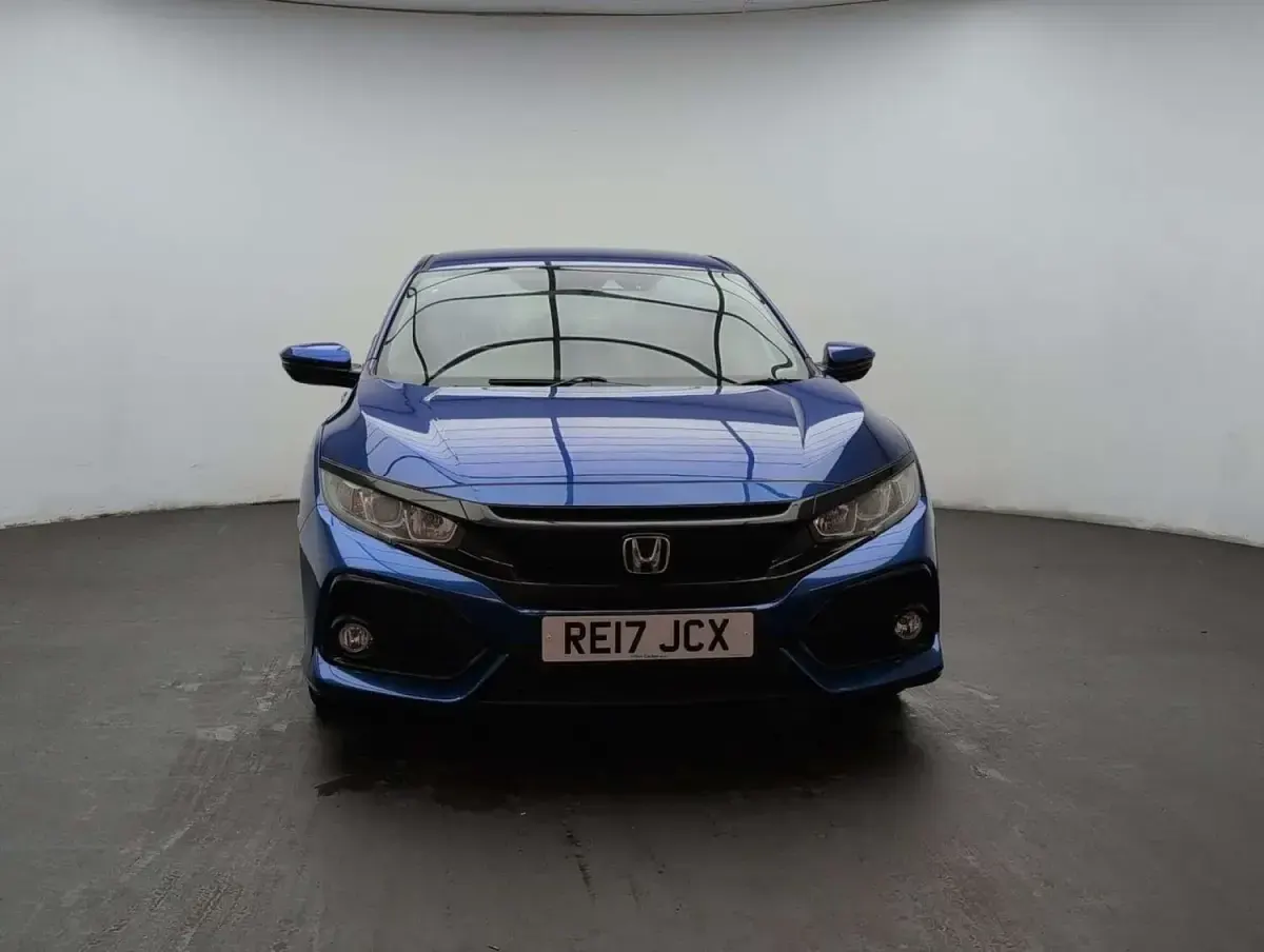 Used Honda Civic SR 129 HP (94 kW) 2017 Blue Hatchback