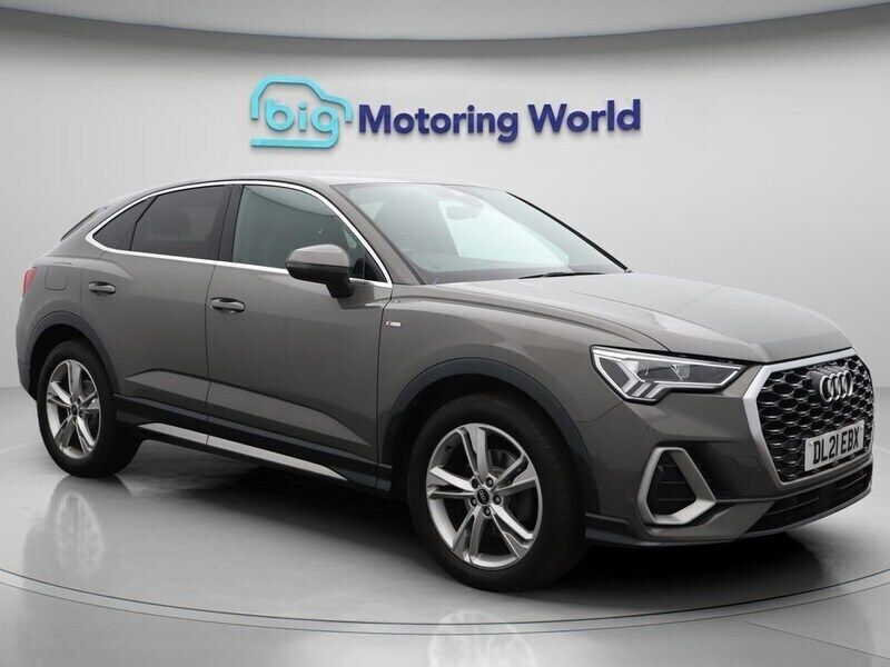 Grey Used 2021 Audi Q3 Sportback S-Line SUV | £22,300 (Super price) - Image 1/4