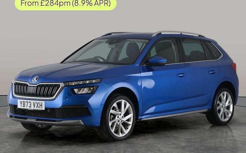 Used Skoda Kamiq SE L Executive 150 HP (110 kW) 2023 Blue SUV