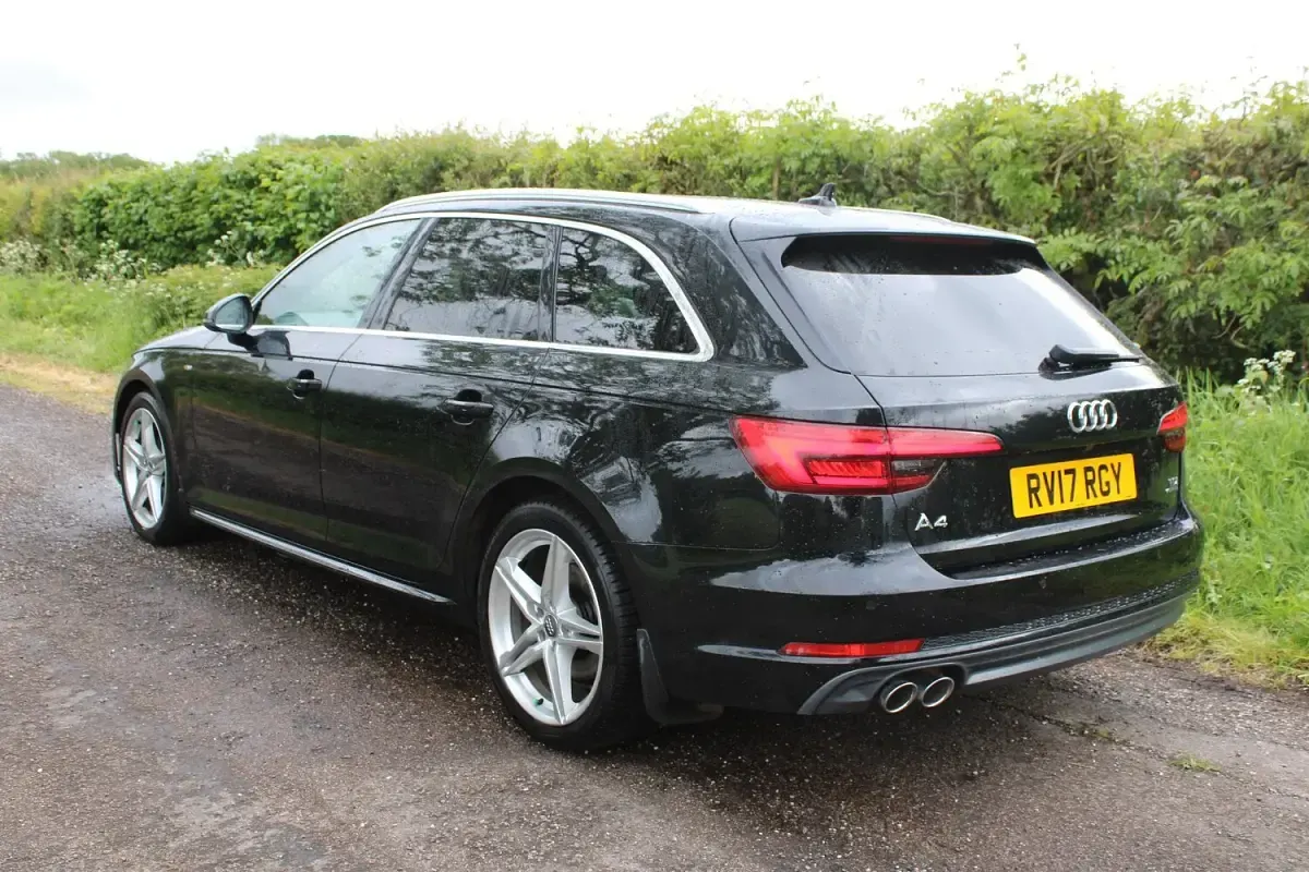 Used Audi A4 S-Line 2017 Black Estate