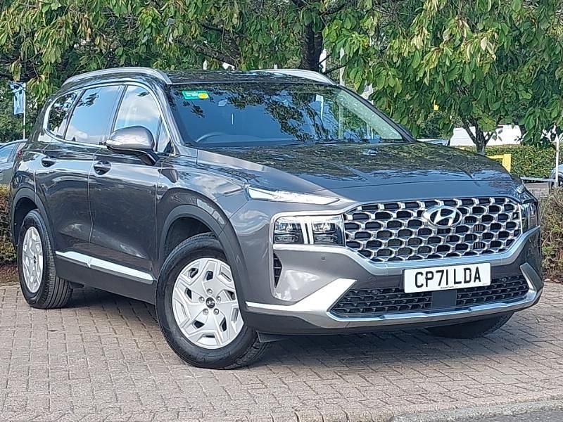 Grey Used 2021 Hyundai Santa Fe Premium SUV | £28,498 (Fair price) - Image 1/4