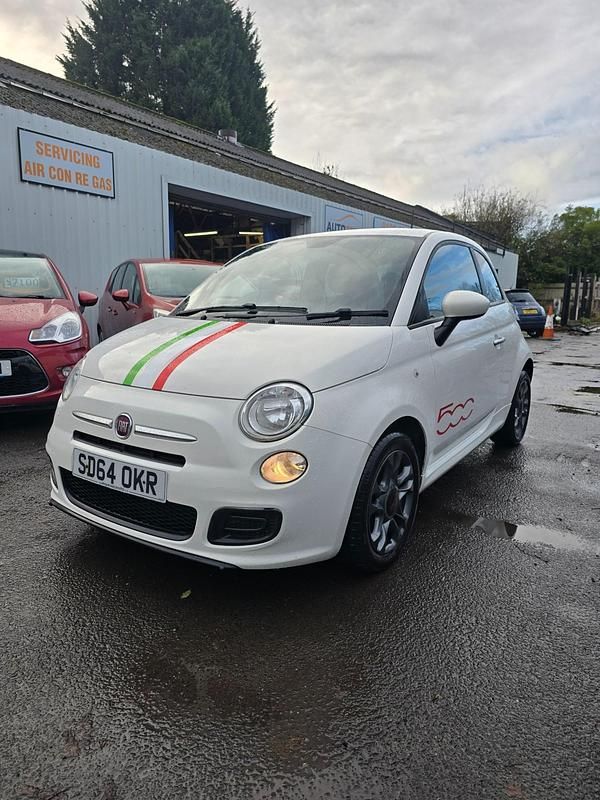 Used Fiat 500 S 69 HP (50 kW) 2014 White Hatchback
