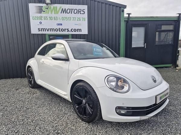 White Used 2015 VW Beetle Design Hatchback | £7,995 (A bit pricey) - Image 1/4