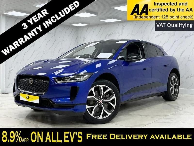 Blue Used 2021 Jaguar I-Pace SUV | £20,495 (Fair price) - Image 1/2