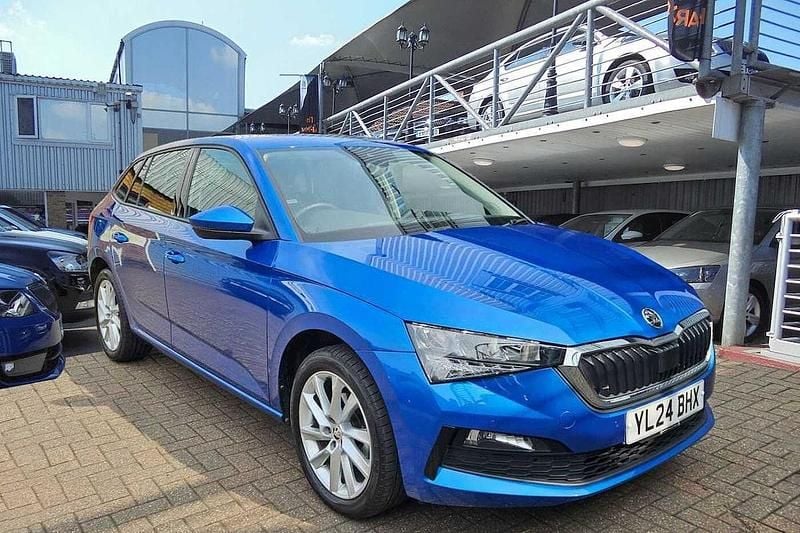 Used Skoda 110 R SE L 81 HP (59 kW) 2024 Race blue metallic Estate