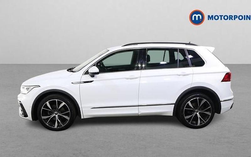 Used VW Tiguan R-line 150 HP (110 kW) 2023 White SUV