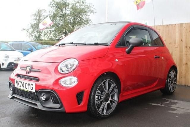 Used Abarth 595C Turismo 165 HP (121 kW) 2024 Red Cabriolet