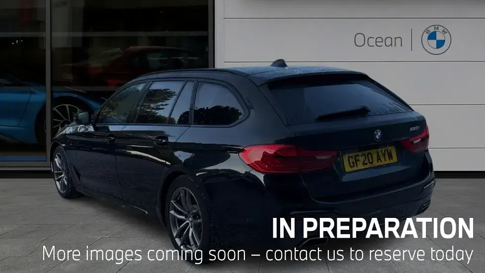 Used BMW 520 M Sport 181 HP (133 kW) 2020 Black Estate