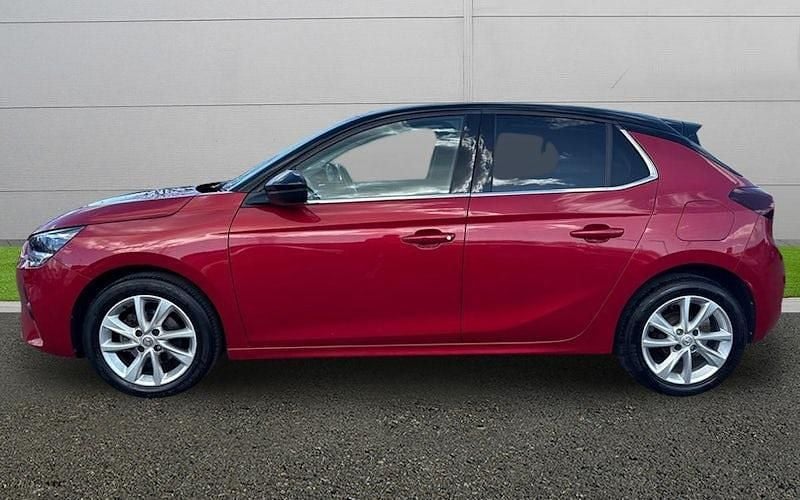 Used Vauxhall Corsa Elite 75 HP (55 kW) 2021 Red Hatchback