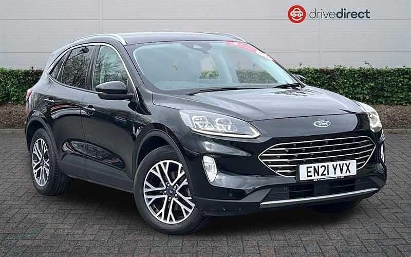 Used Ford Kuga Titanium 190 HP (139 kW) 2021 Black SUV