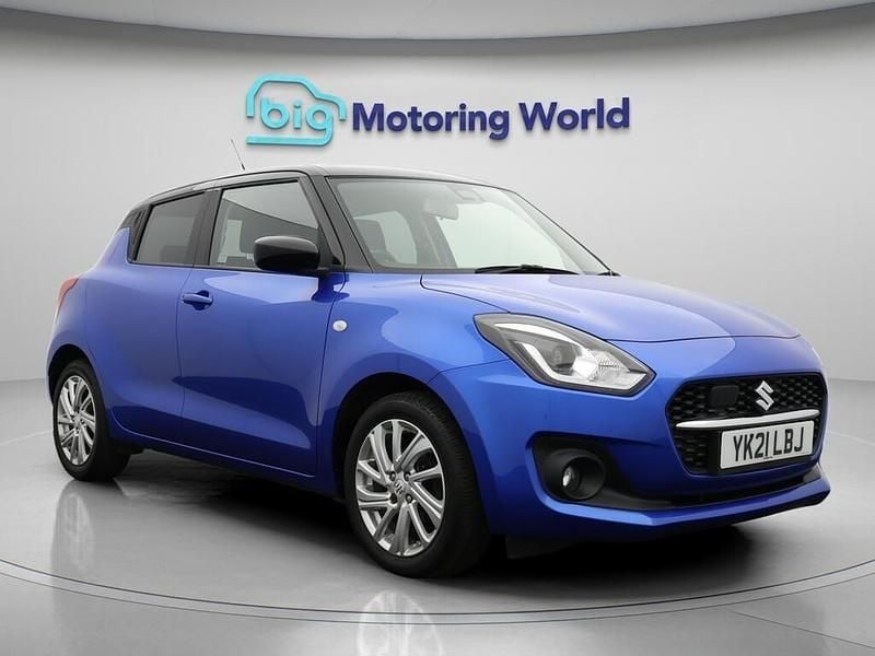 Blue Used 2021 Suzuki Swift SZ-T Hatchback | £11,700 (Fair price) - Image 1/4