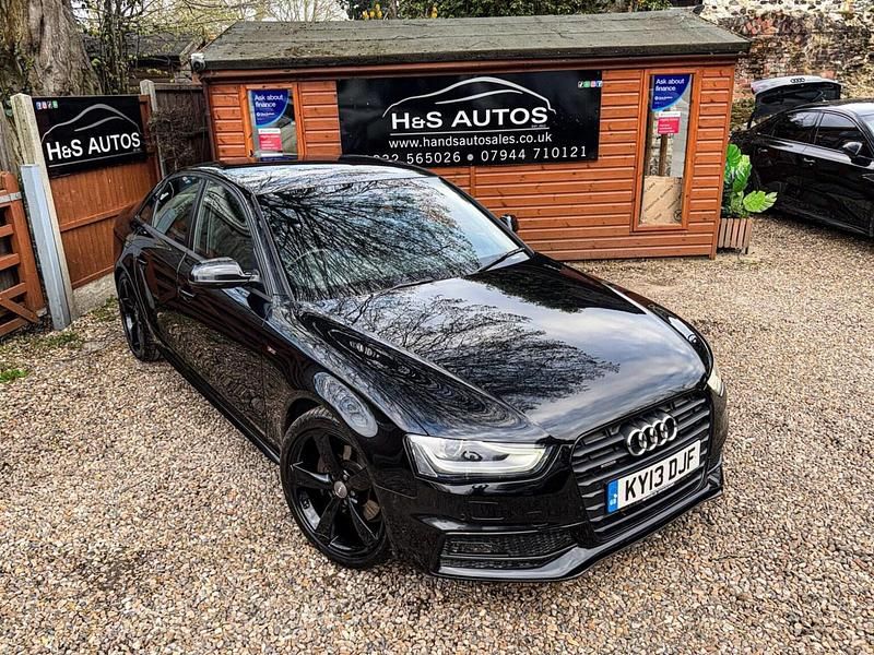 Used Audi A4 Black Edition 2013 Black Sedan