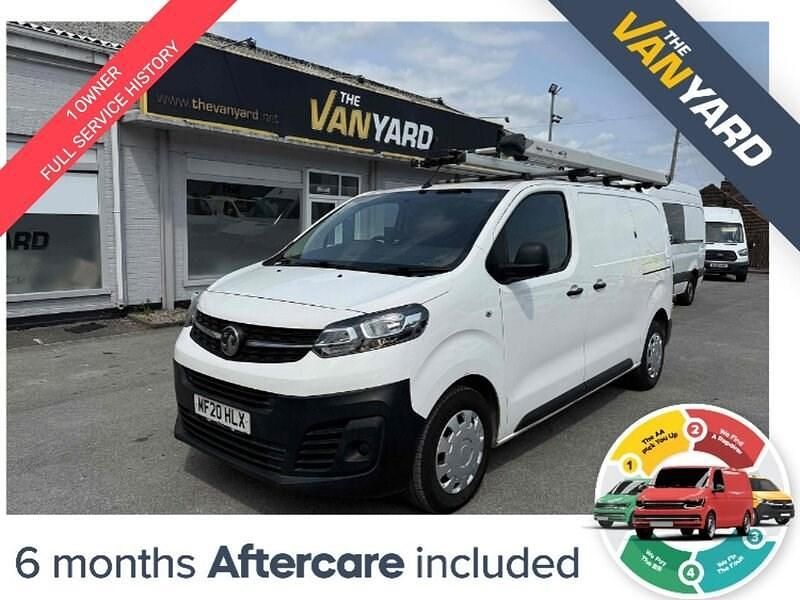 White Used 2020 Vauxhall Vivaro Edition Van | £9,999 (Fair price) - Image 1/4
