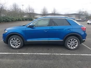 Used VW T-Roc Style 150 HP (110 kW) 2024 Blue SUV